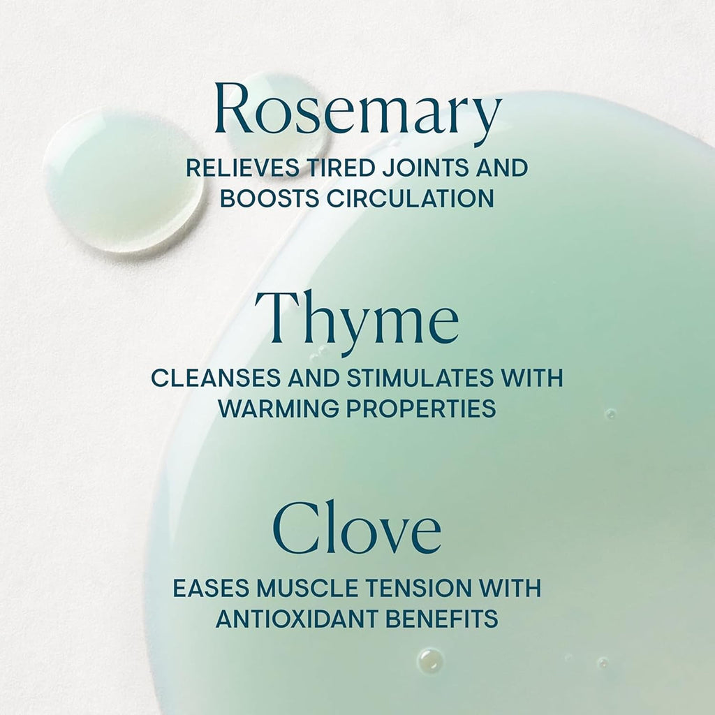 ELEMIS Aching Muscle Super Soak 400ml, Natural Bath Milk Soak To Ease Muscle Aches & Tension