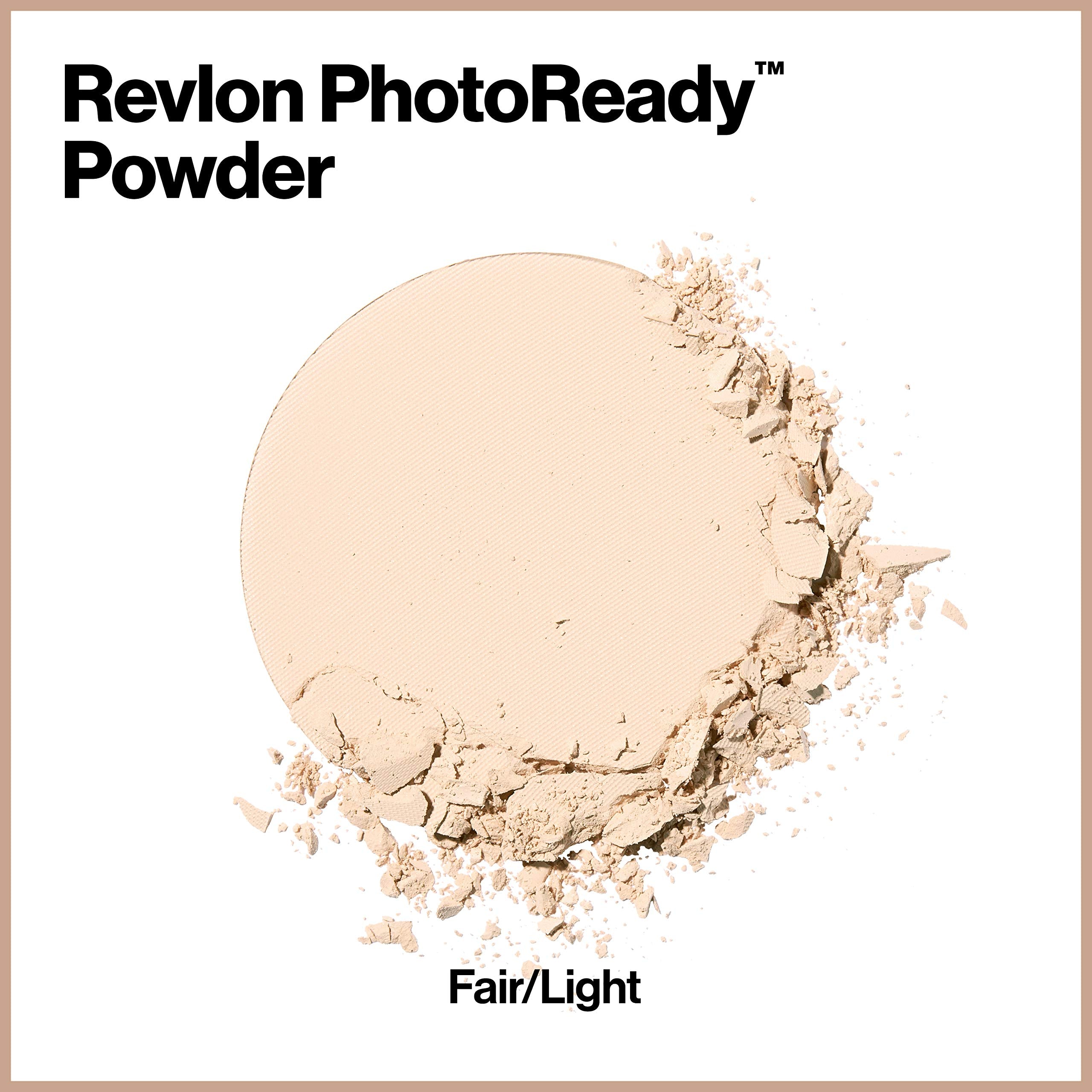 Revlon PhotoReady Blurring Face Powder Makeup, Longwear, Light-Medium Coverage, Stocking Stuffer for Her, Shine & Oil-Free, 020 Light Medium, 0.25 oz