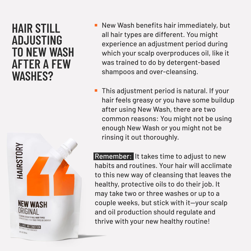 Hairstory New Wash Original Better Bottle, 8oz