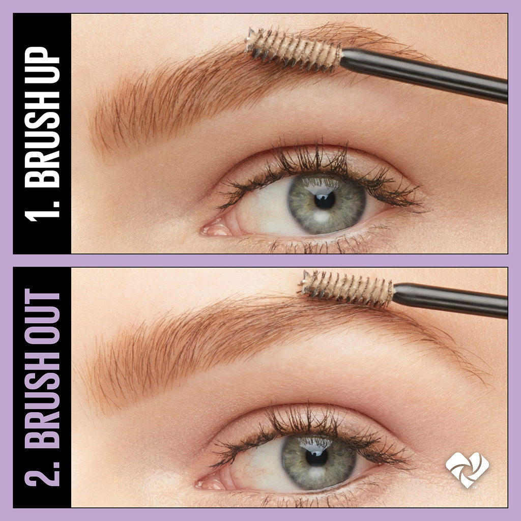 Maybelline Express Brow Ultra Slim Eyebrow Makeup, Brow Pencil with Precision Tip and Spoolie for Defined Eyebrows, Soft Brown, 1 Count