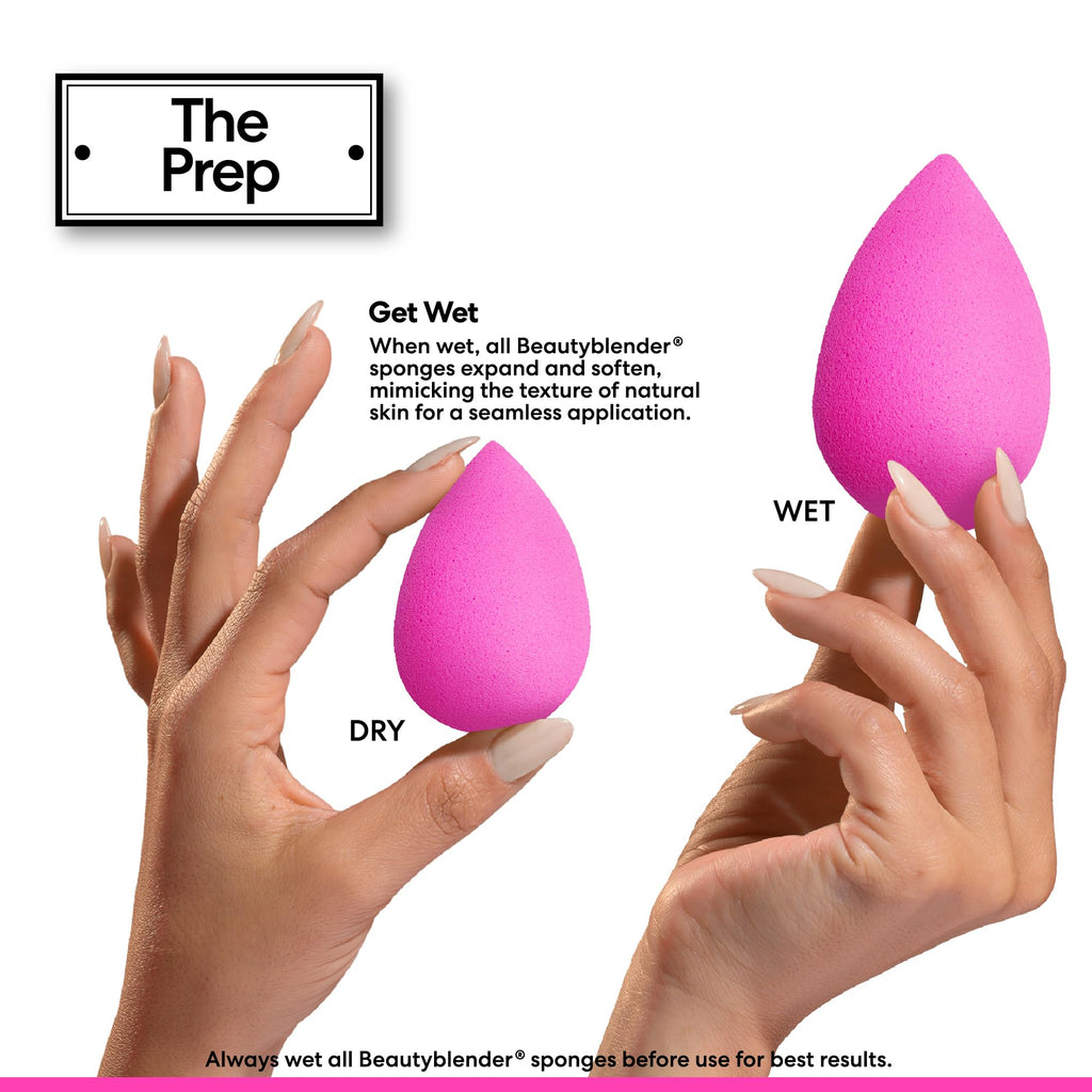Beautyblender Foam Pop Blending Duo - Makeup Sponge Set with Original beautyblender & Micro Mini - Precise Application for Foundation, Concealer & Highlighter - Latex-Free, Reusable, Vegan