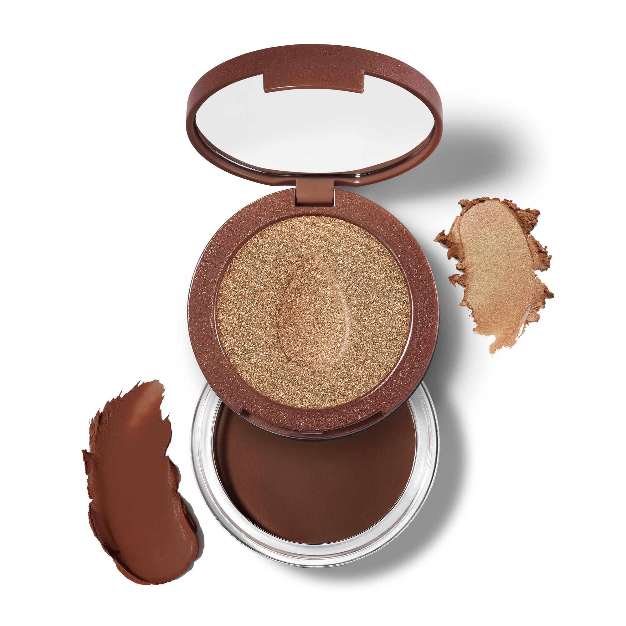 Beautyblender® Bounce™ Magic Fit Creamy Bronzer & Highlighter Duo - Pearl/Buff