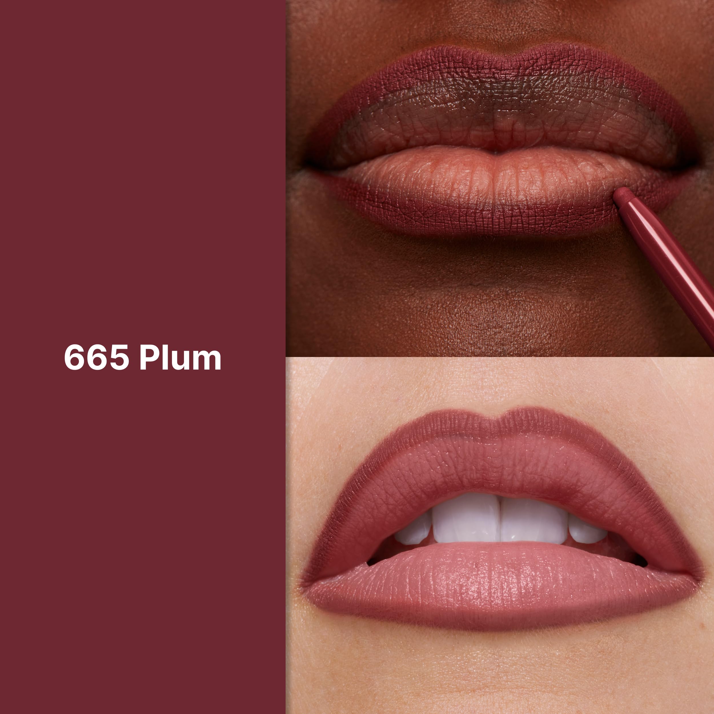 Revlon Colorstay Lip Liner Makeup with Built-in-Sharpener, Longwear Rich Colors, Smooth Application, 630 Nude, 0.01 oz