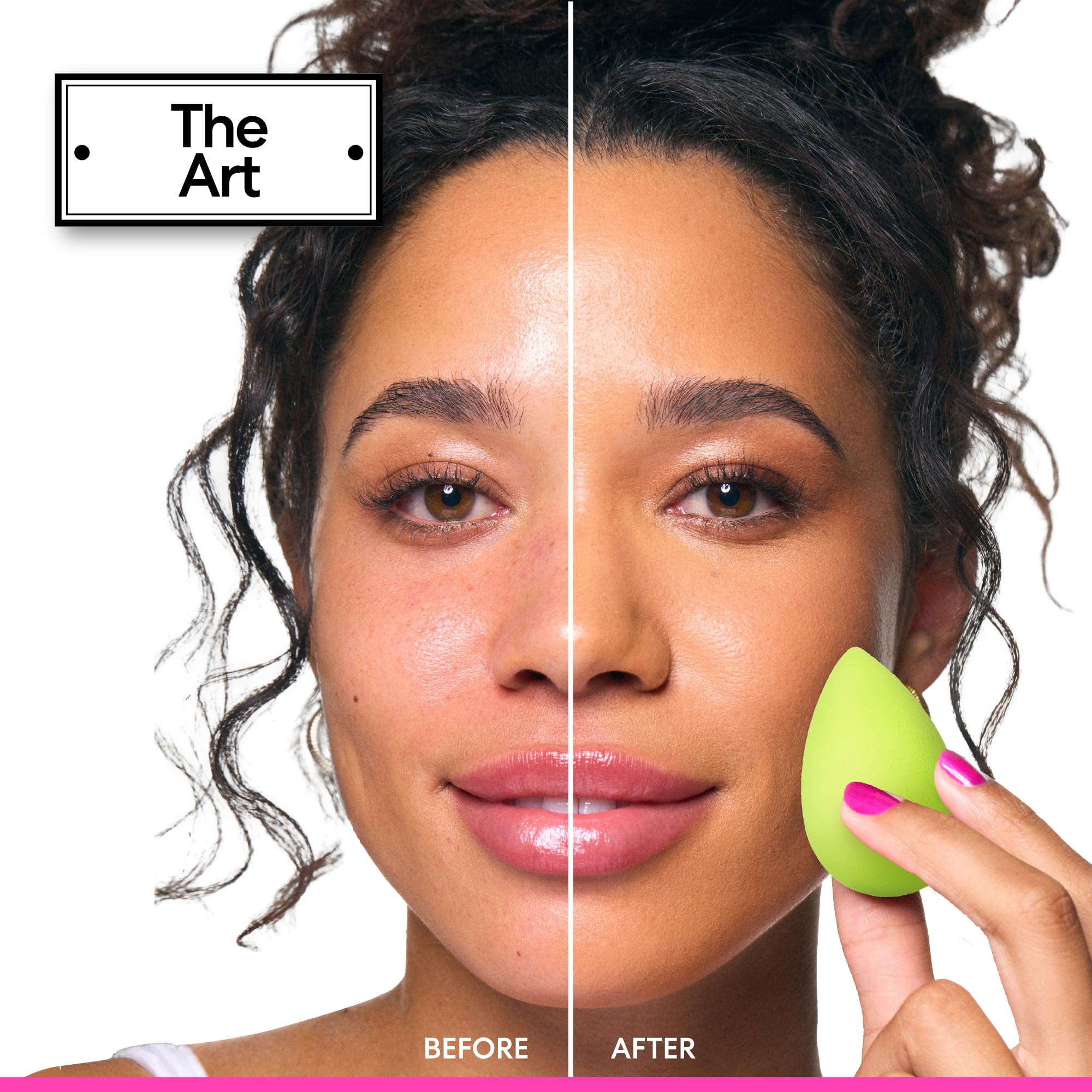 Beautyblender Foam Pop Blending Duo - Makeup Sponge Set with Original beautyblender & Micro Mini - Precise Application for Foundation, Concealer & Highlighter - Latex-Free, Reusable, Vegan