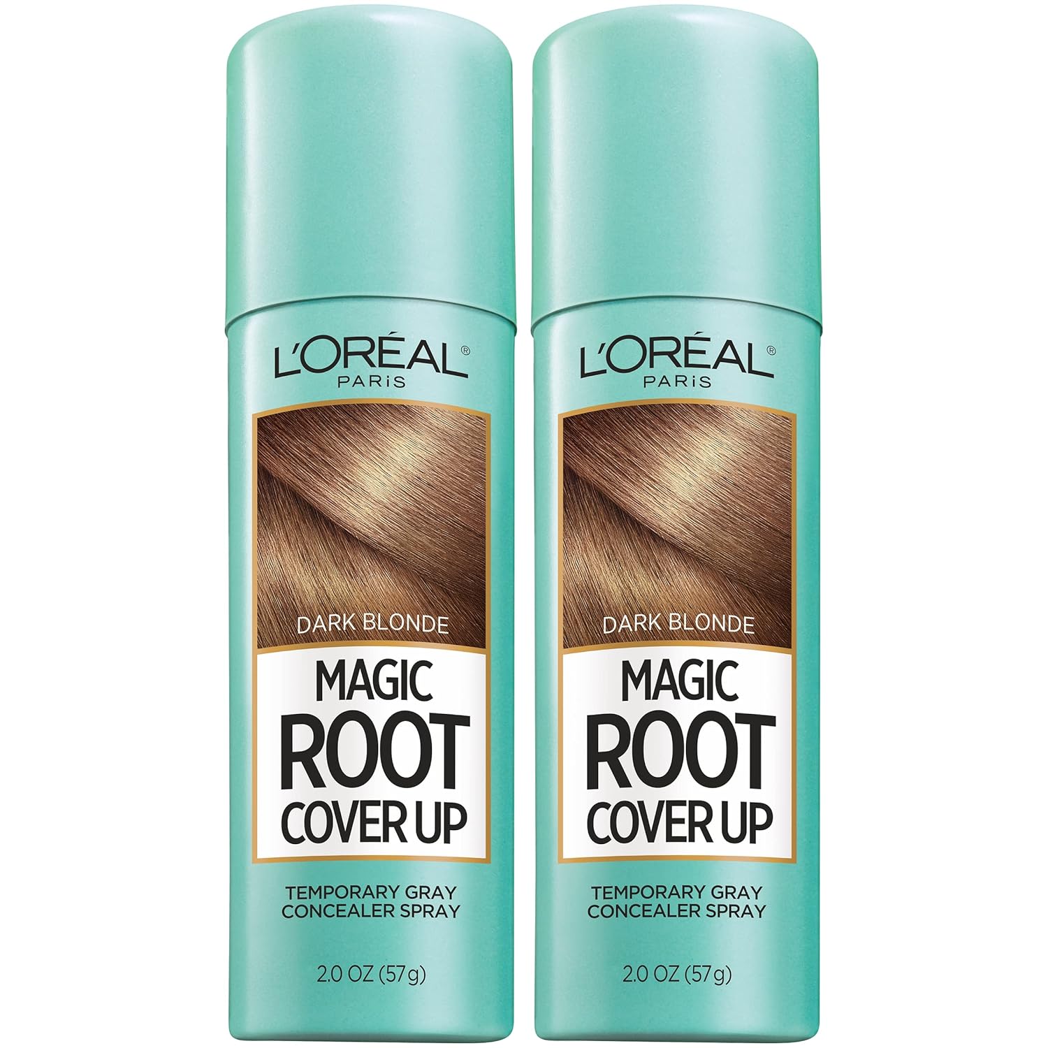 L'Oreal Paris Hair Color Root Cover Up Hair Dye Dark Blonde 2 Ounce (Pack of 2) (Packaging May Vary)