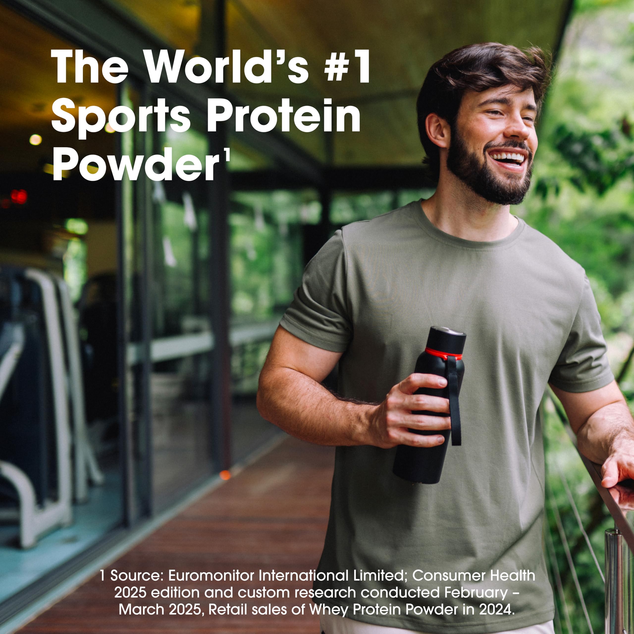 Optimum Nutrition Gold Standard 100% Whey Protein Powder, Vanilla Ice Cream, 2 Pound (Packaging May Vary)