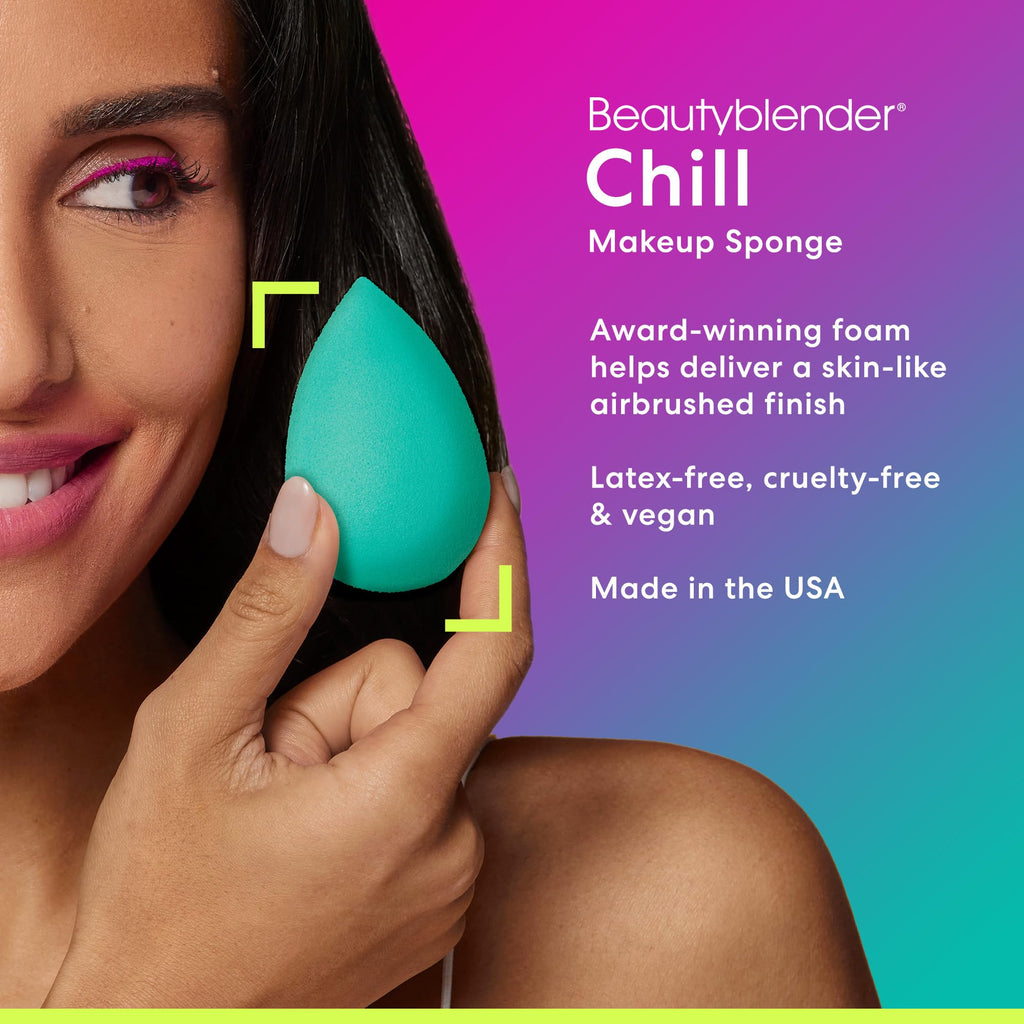 Beautyblender® | Bubble Beauty Blender Makeup Sponge, Super-Soft Foam Easily Blends Foundations, Powders & Creams, Made in USA, Reusable, Washable, Streak Free Application, Vegan, Cruelty Free