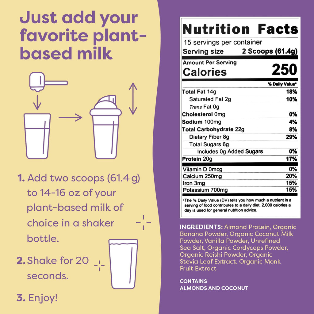 FlavCity Grass Fed Whey Protein Powder - Vanilla Smoothie - 25g Protein & 10g Collagen - Made with Real Vanilla Bean & Organic Coconut Milk - Gluten Free & No Added Sugars (20 Servings)