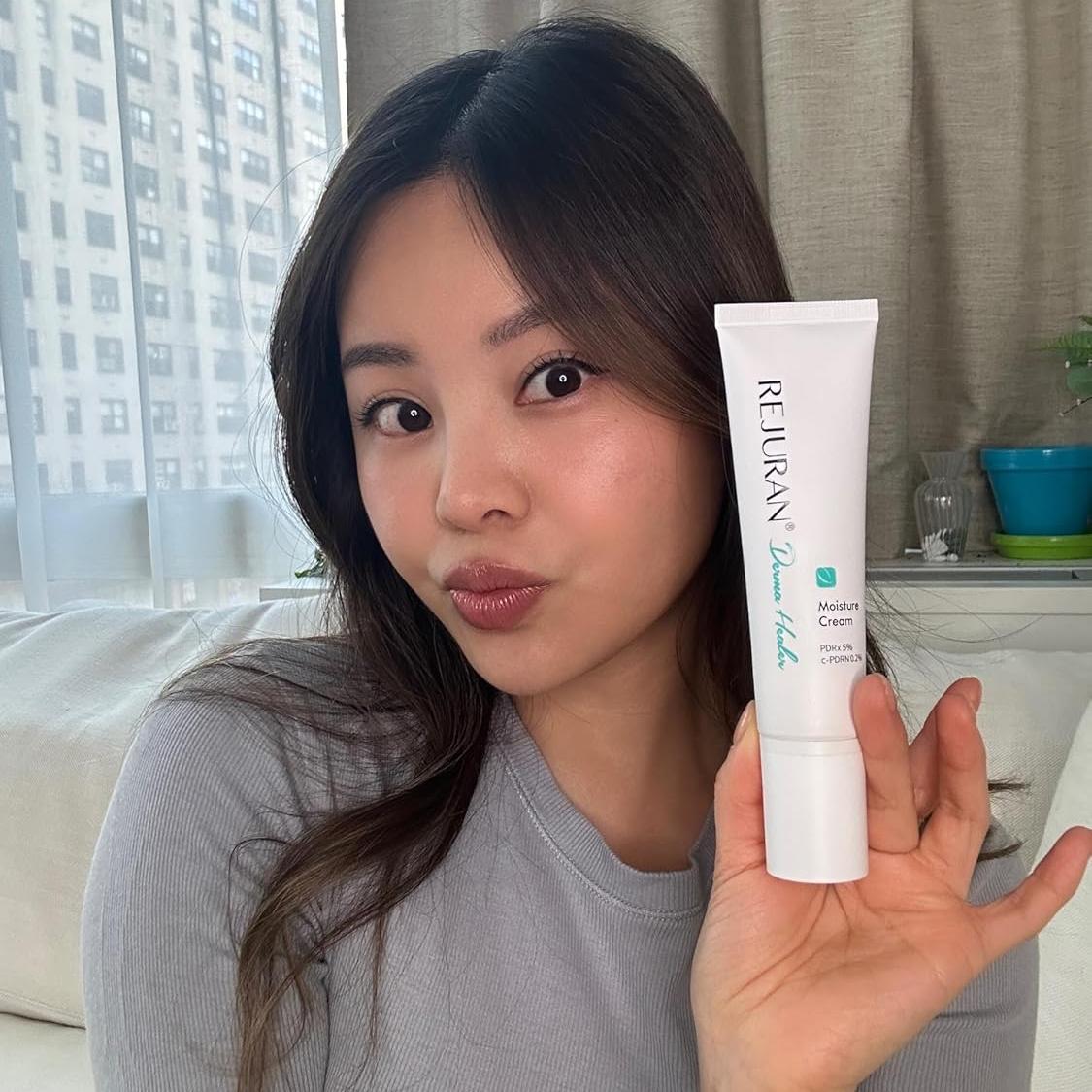 REJURAN® Moisture Cream, c-PDRN® - Daily Moisturizer for Long-Lasting Hydration and Skin Barrier Support with PDRx. (2.11 oz)