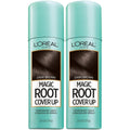 L'Oreal Paris Root Cover Up Temporary Gray Concealer Spray Dark Brown 2 Oz (Pack of 2) (Packaging May Vary)
