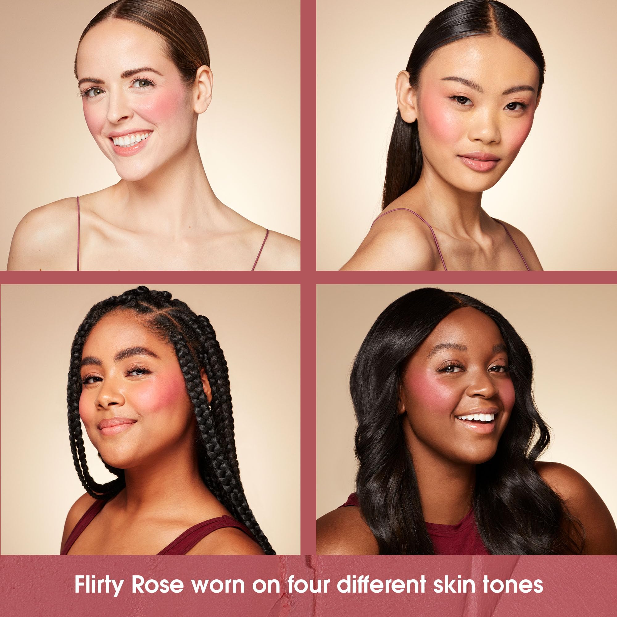 Beautyblender Bounce Liquid Whip Cream Blush, Dewy Glow, Long-Lasting, Buildable Color, Vegan with Hyaluronic Acid & Vitamin C, Playful Peach