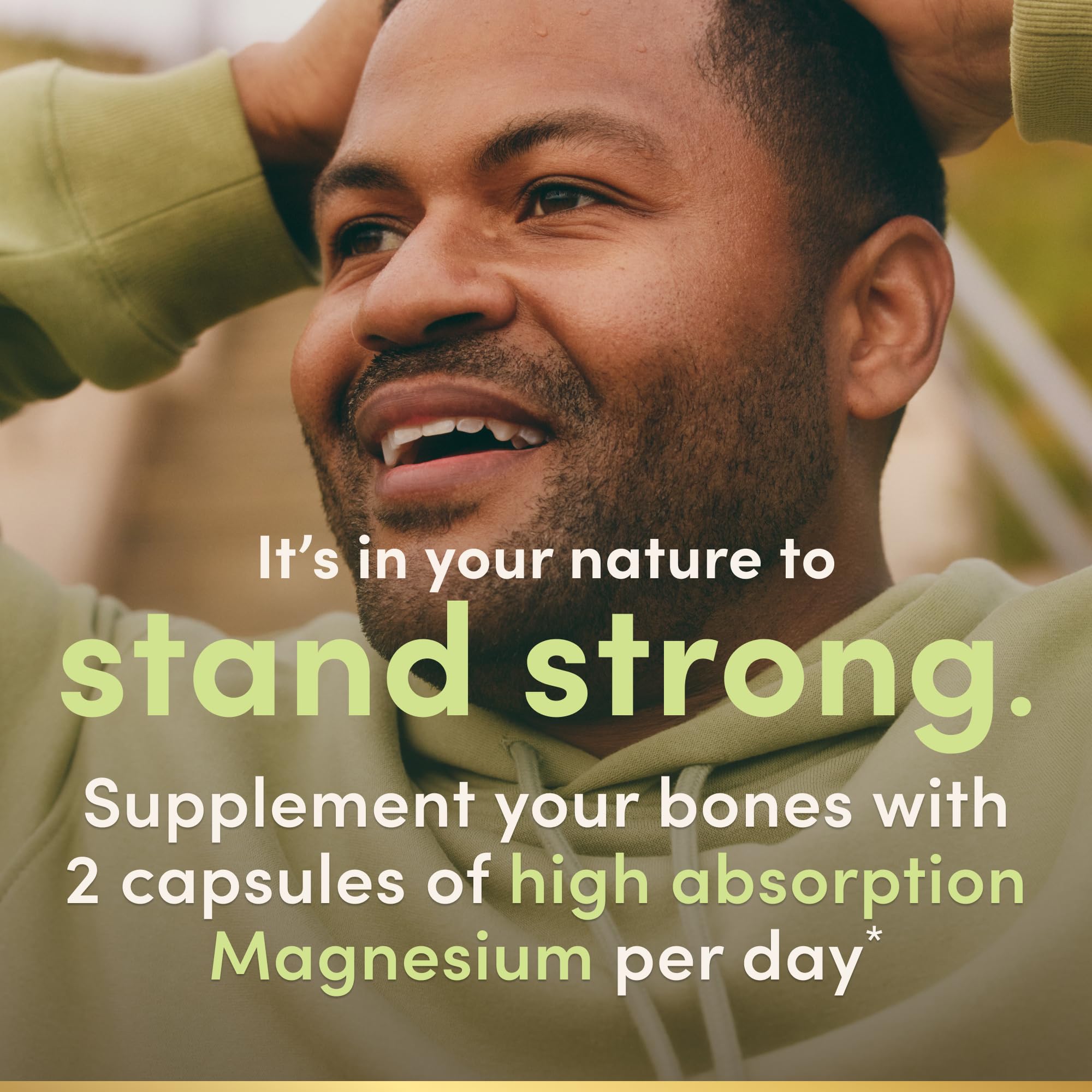 Nature's Bounty High Absorption Magnesium Glycinate 240mg 180 Capsules