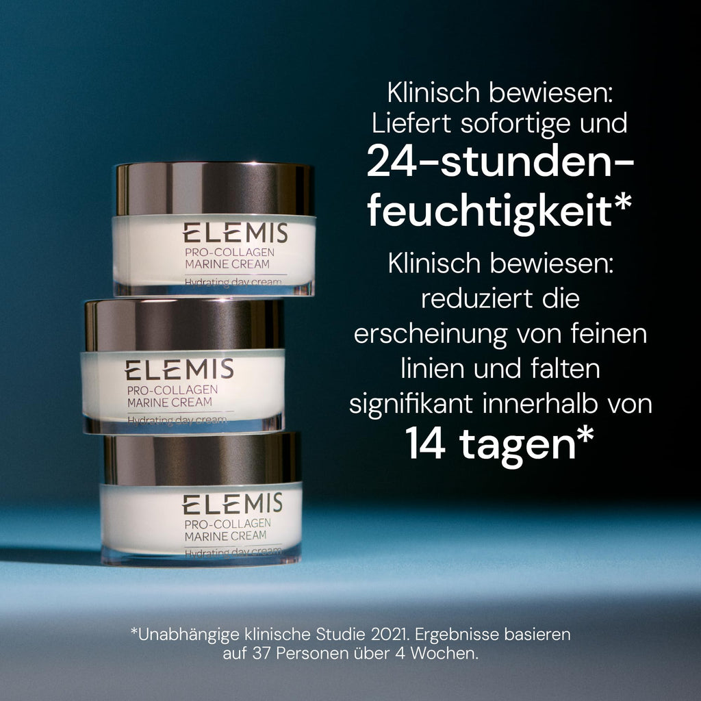 ELEMIS Pro-Collagen Marine Cream, Lightweight Anti-Wrinkle Daily Facial Moisturizer