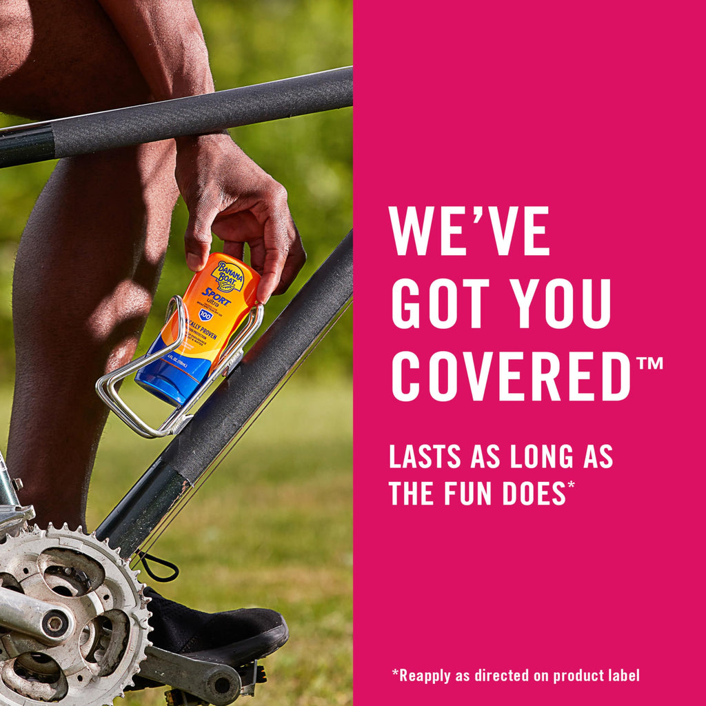 Banana Boat Sport Ultra SPF 50 Sunscreen Lotion, 8oz | Banana Boat Sunscreen SPF 50 Lotion, Oxybenzone Free, Sunblock, Water Resistant, 8oz