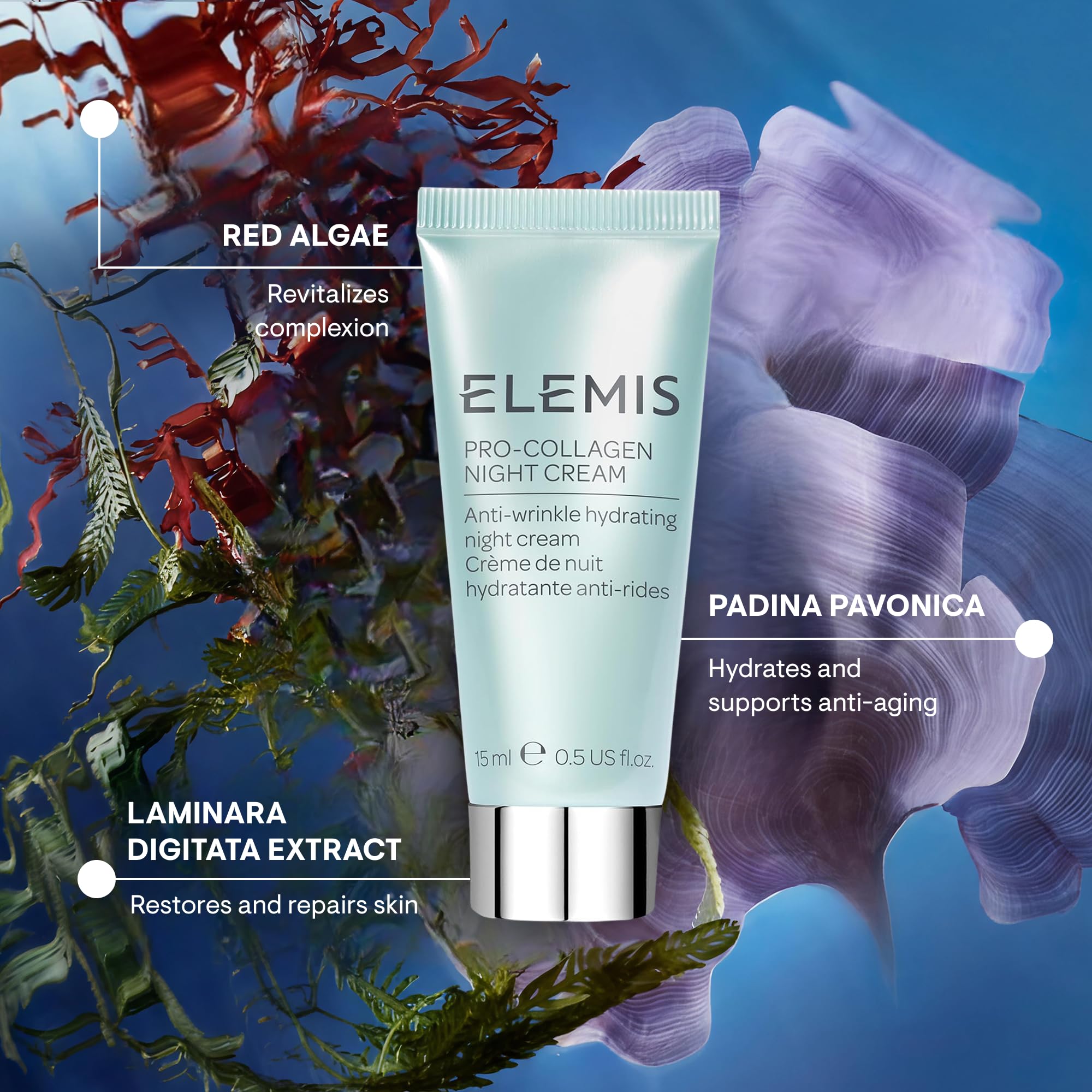 ELEMIS Pro-Collagen Night Cream for Face, Ultra Rich Nightly Facial Moisturizer