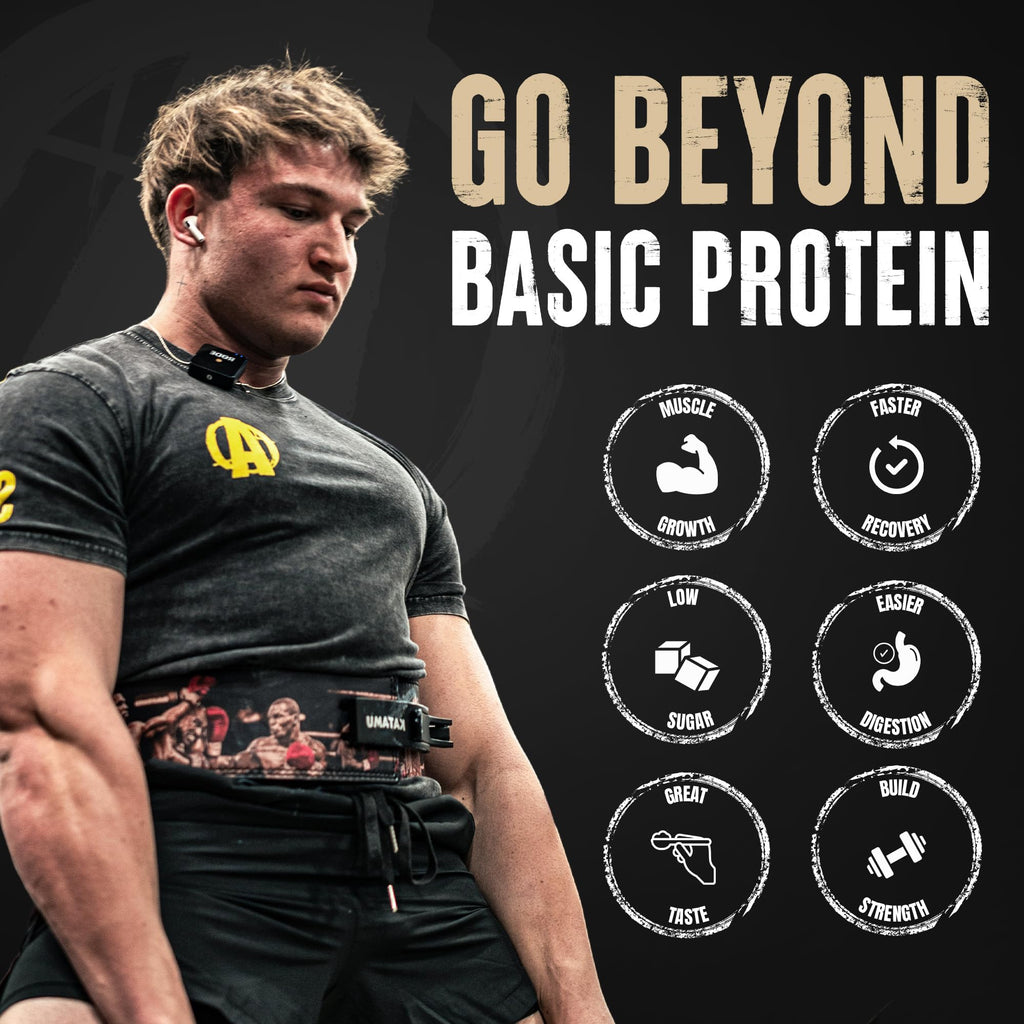 Animal Whey Isolate Protein Powder - Loaded for Pre & Post Workout Muscle Builder and Recovery with Digestive Enzymes for Men & Women - 25g Protein, Great Taste, Low Sugar - Strawberry 4 lbs