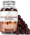 Sugar-Free Ceylon Cinnamon Gummies (2,000mg/Serving) – Vegan, Gluten-Free Herbal Supplement – Replace Cinnamon Capsules, Pills & Powders – 60 Chews