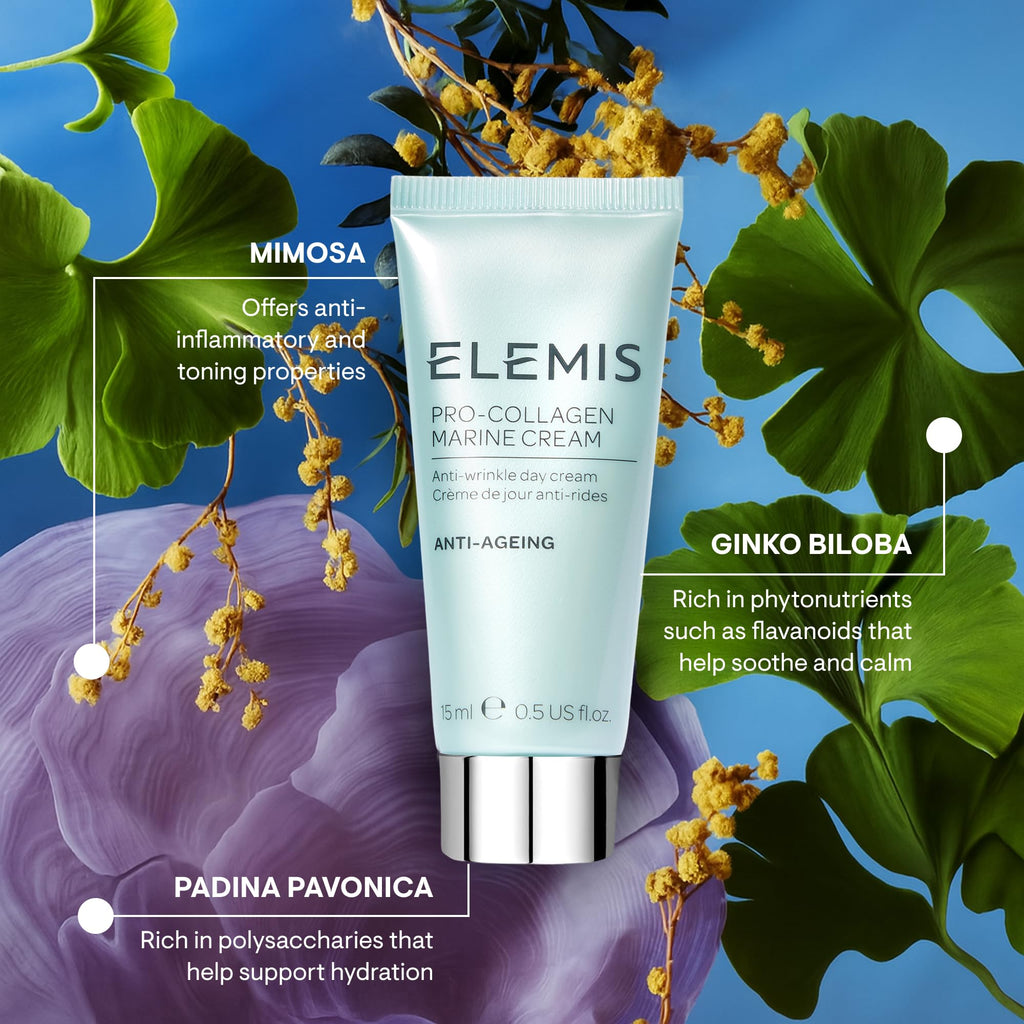 ELEMIS Pro-Collagen Marine Cream, Lightweight Anti-Wrinkle Daily Facial Moisturizer