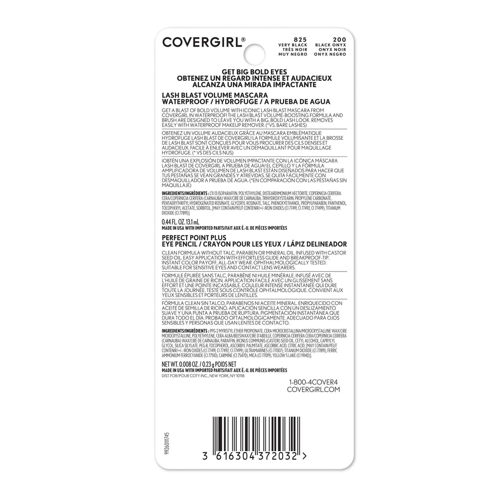 Covergirl Lash Blast Volume Mascara, Very Black