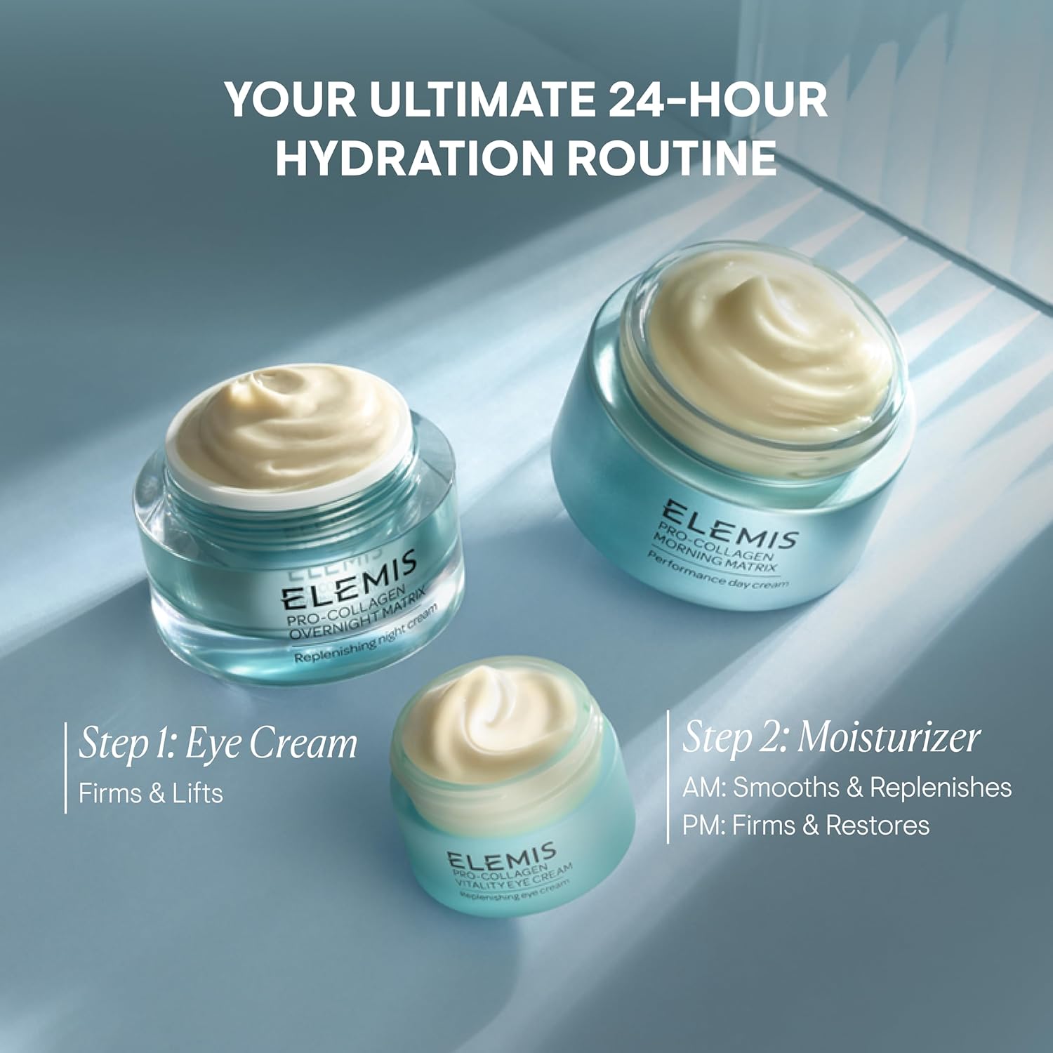 ELEMIS Pro-Collagen Vitality Eye Cream 15ml, Restorative Eye Cream To Firm, Replenish & Smooth Skin