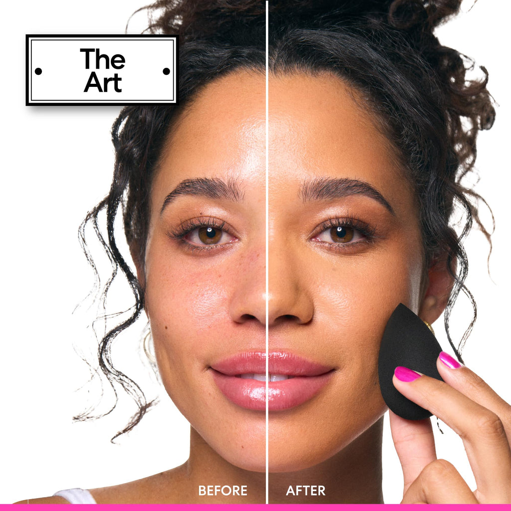Beautyblender Foam Pop Blending Duo - Makeup Sponge Set with Original beautyblender & Micro Mini - Precise Application for Foundation, Concealer & Highlighter - Latex-Free, Reusable, Vegan