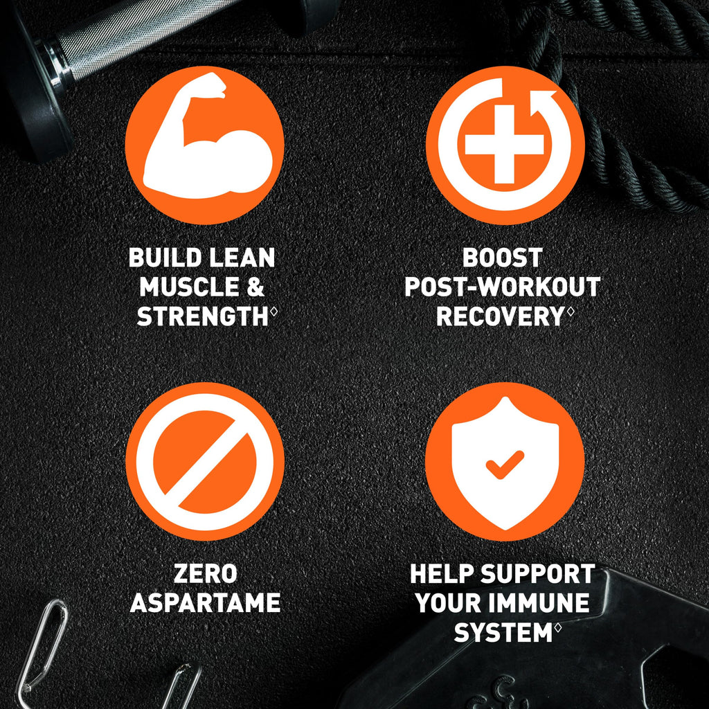 Body Fortress Super Advanced Whey Protein Powder, Chocolate, Immune Support (1), Vitamins C & D Plus Zinc, 3.9 lbs.