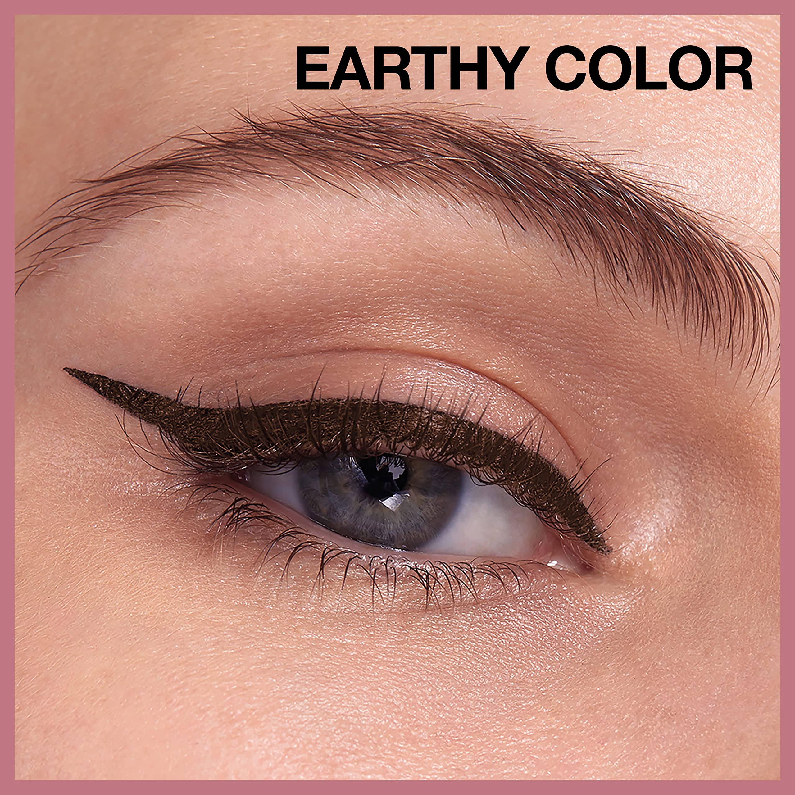 Maybelline Hyper Easy Liquid Pen No-Skip Eyeliner, Satin Finish, Waterproof Formula, Pitch Black, 0.018 Fl Oz