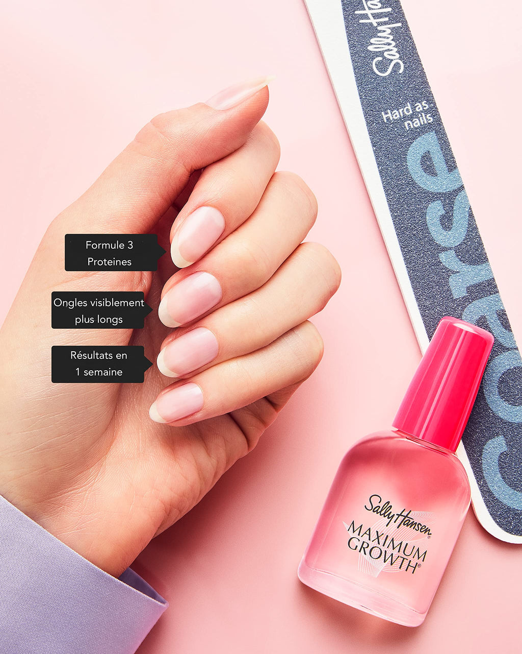 Sally Hansen Insta-Dri®, Clear Top Coat, Quick Dry, Long Lasting, Streak-Free Shine, Clear Nail Polish