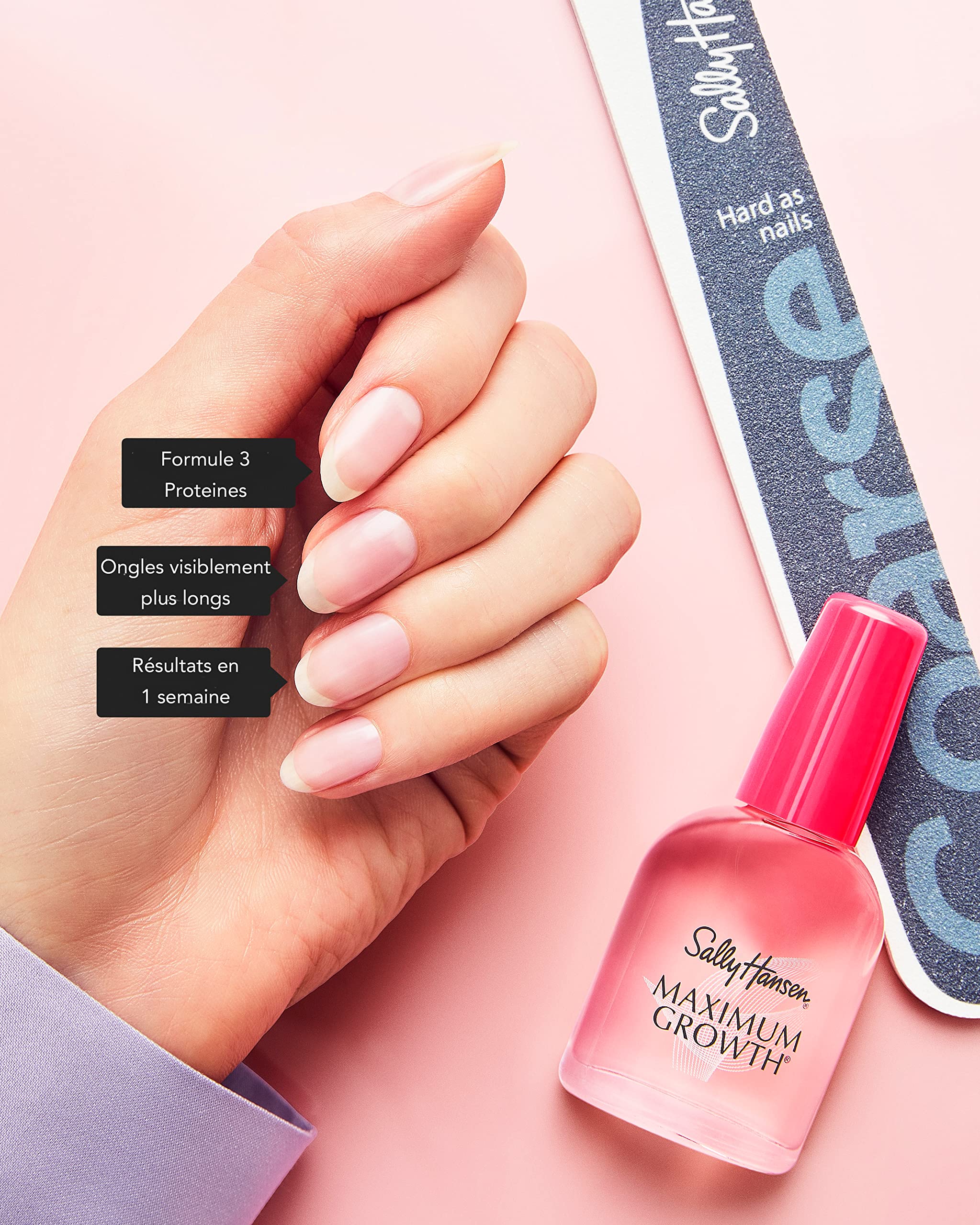 Sally Hansen Insta-Dri®, Clear Top Coat, Quick Dry, Long Lasting, Streak-Free Shine, Clear Nail Polish
