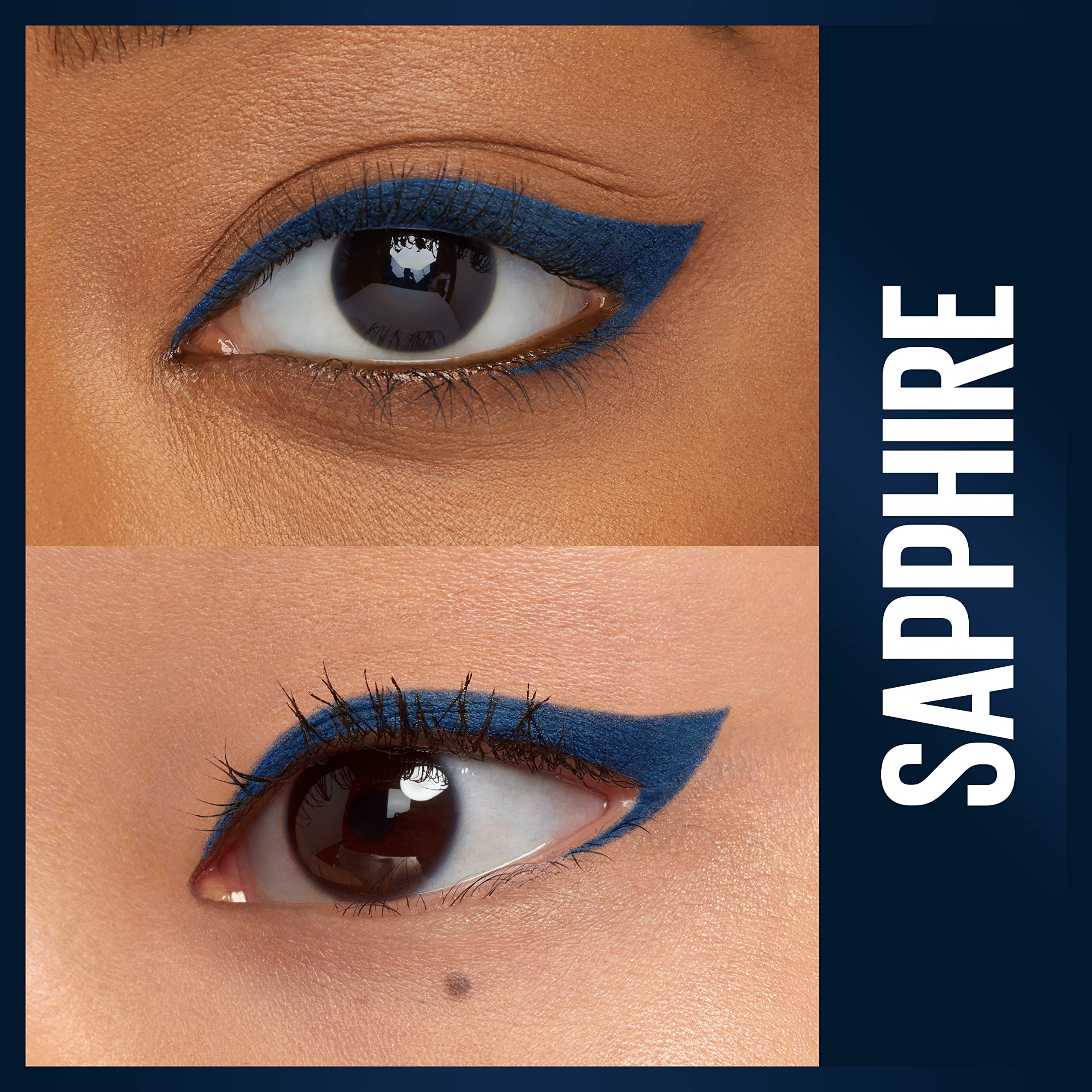 Maybelline Unstoppable Waterproof Mechanical Black Eyeliner Pencil, Easy to Apply, Smooth Glide, Up to 24 Hour Wear, Onyx