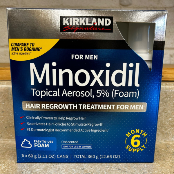 [FOAM] Kirkland Signature Hair Regrowth Treatment Extra Strength for Men 6-month supply