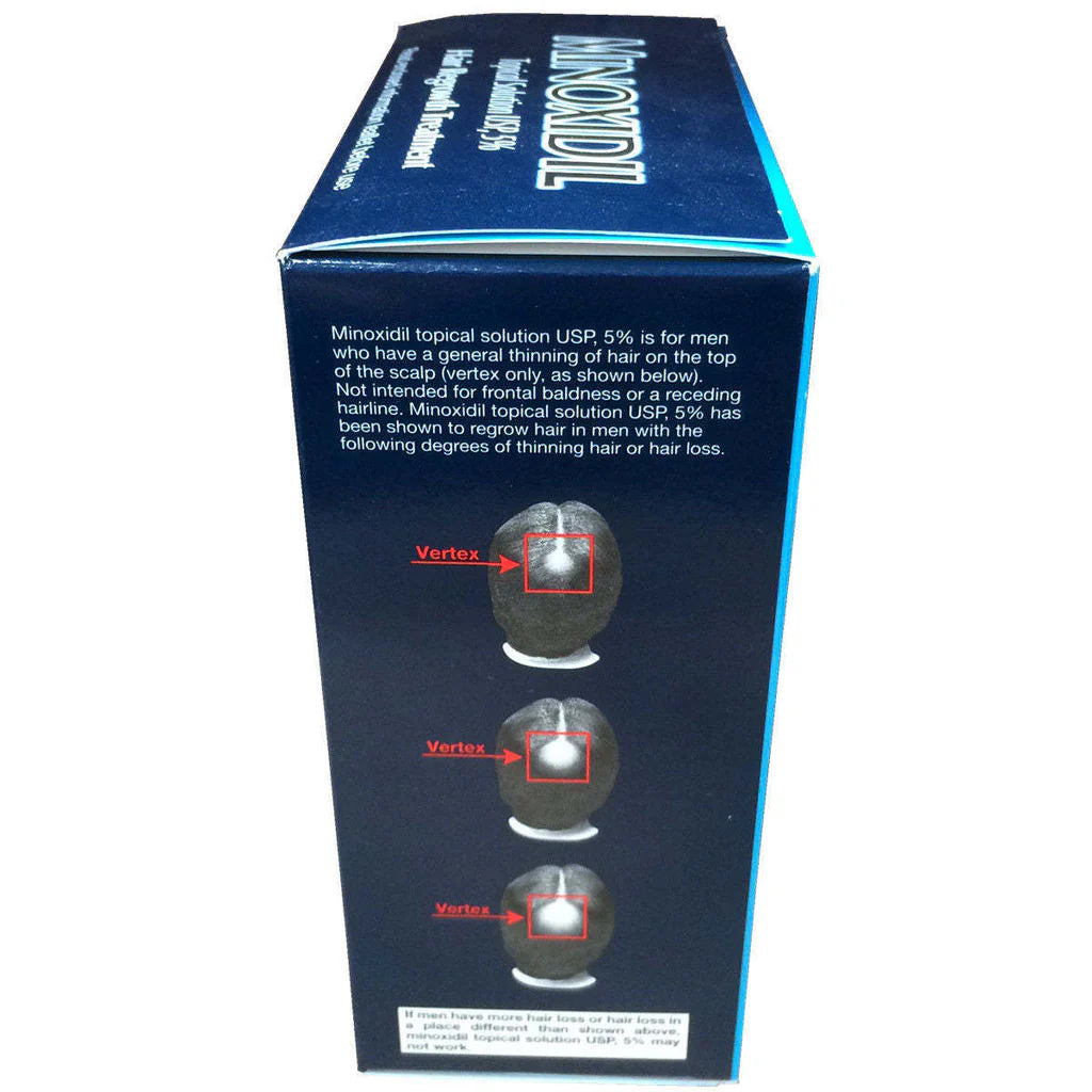 Kirkland Signature Hair Regrowth Treatment Extra Strength for Men 6-month supply (Minoxidil 5% Topical Solution)